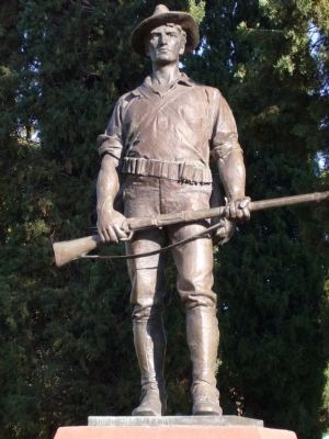 Spanish War Veterans Monument Marker image. Click for full size.