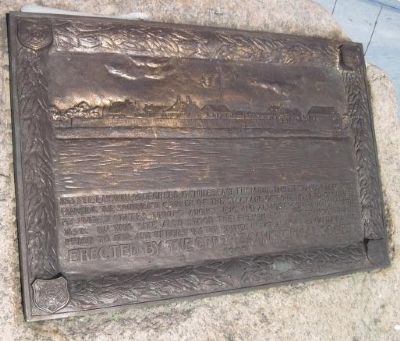 Fort Howard Stockade Marker. Click for full size. Fort Howard Stockade Marker image. Click for full size.