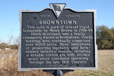 Browntown Marker image. Click for full size.