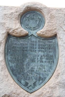 Ireland's - Third Brigade Marker. Click for full size. Ireland's - Third Brigade Marker image. Click for full size.