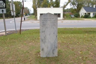 Intersection of Carolina West Florida, and Savannah Lower Creek Indian Trails Marker image. Click for full size.