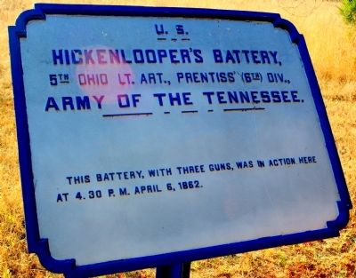 Hickenlooper's Battery Marker image. Click for full size.