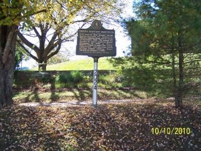 Oneida Baptist Institute Marker. Click for full size. Oneida Baptist Institute Marker image. Click for full size.