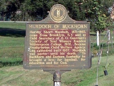 Murdoch of Buckhorn Marker image. Click for full size.