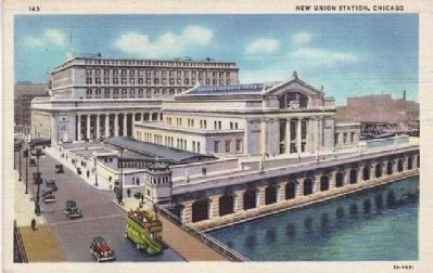 Chicago's Union Station Postcard. Click for full size. Chicago's Union Station Postcard image. Click for full size.