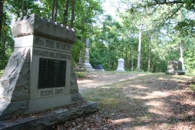 40th. Ohio Infantry Marker image. Click for full size.