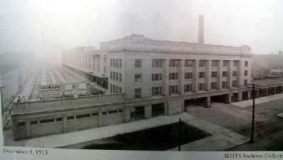 December 8, 1913 Photo on Soo Warehouse Entablature Marker image. Click for full size.