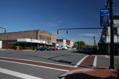 Downtown Attalla, Alabama image. Click for full size.