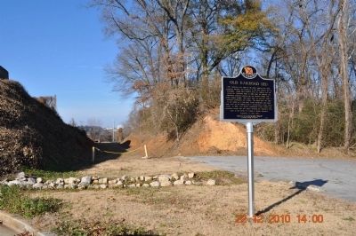 Old Railroad Bed Marker image. Click for full size.