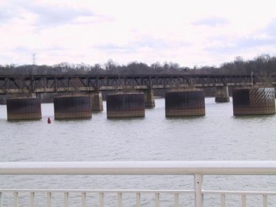 Old Railroad Bed Bridge image. Click for full size.