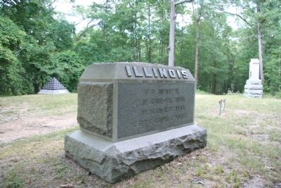 115th Illinois Infantry Marker image. Click for full size.