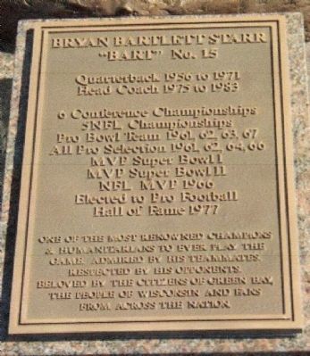 Bryan Bartlett Starr Marker. Click for full size. Bryan Bartlett Starr Marker image. Click for full size.