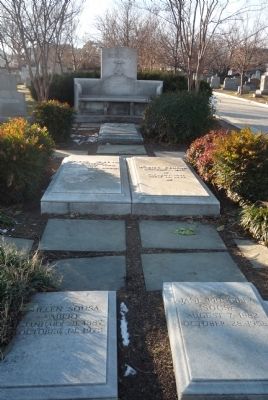 Sousa family plot at Congressional Cemetery in southest Washington, DC image. Click for full size.