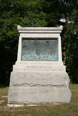 18th Ohio Infantry Marker image. Click for full size.