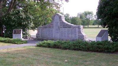 East Cocalico Township World War II Memorial. Click for full size. East Cocalico Township World War II Memorial image. Click for full size.