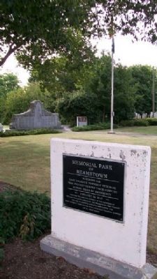 Memorial Park of Reamstown Marker image. Click for full size.