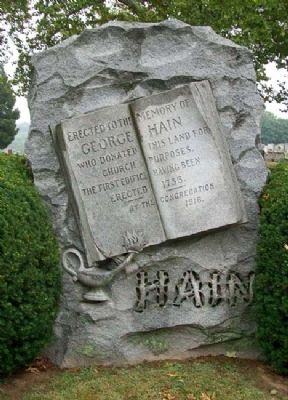 George Hain Marker. Click for full size. George Hain Marker image. Click for full size.