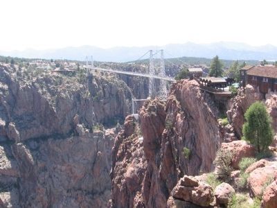 Royal Gorge Bridge. Click for full size. Royal Gorge Bridge image. Click for full size.