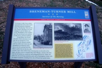 Breneman-Turner Mill CWT Marker. Click for full size. Breneman-Turner Mill CWT Marker image. Click for full size.