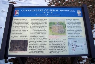 Confederate General Hospital CWT Marker image. Click for full size.