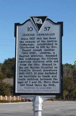 Jenkins Orphanage Marker image. Click for full size.