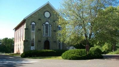 Chester-Bethel United Methodist Church & Marker image. Click for full size.