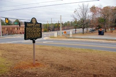 McPherson's Troops March to Decatur Marker image. Click for full size.