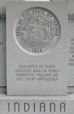 Indiana State Memorial image. Click for full size.