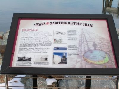 Breakwaters Marker. Click for full size. Breakwaters Marker image. Click for full size.