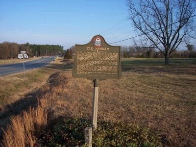 Old Newnan Marker image. Click for full size.