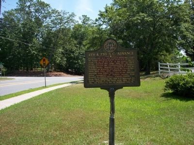 4th & 23d A.C. Advance Marker image. Click for full size.