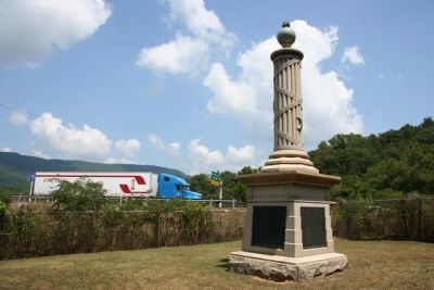 New York 11th Corps Marker. Click for full size. New York 11th Corps Marker image. Click for full size.