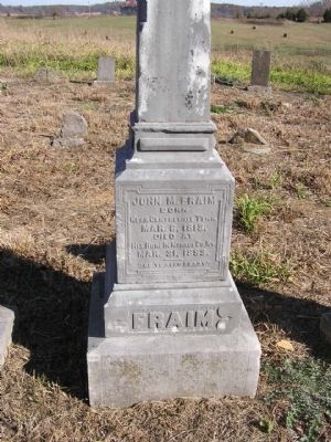 John M. Fraim headstone image. Click for full size.