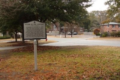 "Storm of the Century" Marker, at Royall Avenue and Bank Street. Click for full size. "Storm of the Century" Marker, at Royall Avenue and Bank Street image. Click for full size.