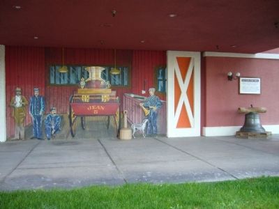 Old Elko Fire Bell Marker image. Click for full size.