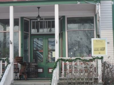 The Norman General Store and Marker image. Click for full size.