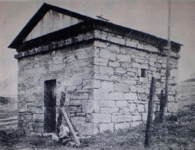 The Hornitos Jail before Restoration image. Click for full size.