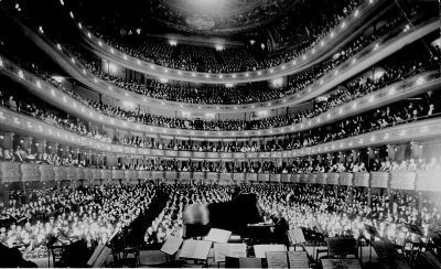 Old Metropolitan Opera House, New York<br>50th Anniversary of Hofman's U.S. Debut image. Click for full size.