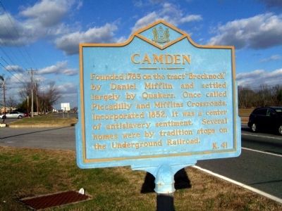 Camden Marker. Click for full size. Camden Marker image. Click for full size.
