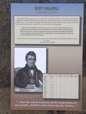 Cherokee Control Marker. Click for full size. Cherokee Control Marker image. Click for full size.