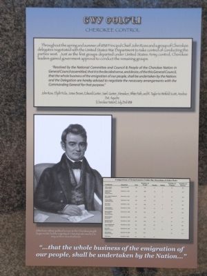 Cherokee Control Marker image. Click for full size.