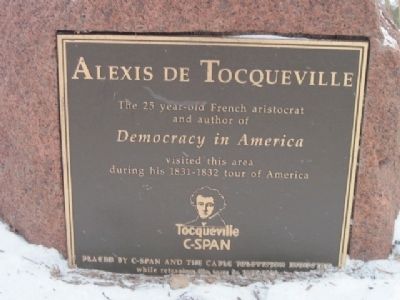 Alexis De Tocqueville Marker image. Click for full size.