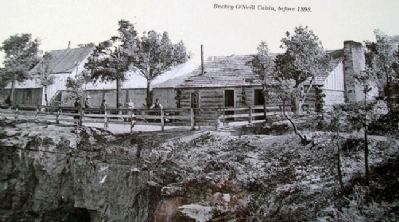 Photo on O'Neill Cabin Marker. Click for full size. Photo on O'Neill Cabin Marker image. Click for full size.