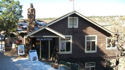 Historic Kolb Studio and Marker. Click for full size. Historic Kolb Studio and Marker image. Click for full size.