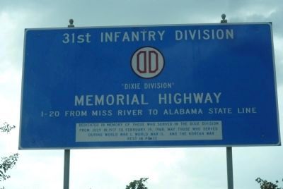 "Dixie Division" Memorial Highway image. Click for full size.
