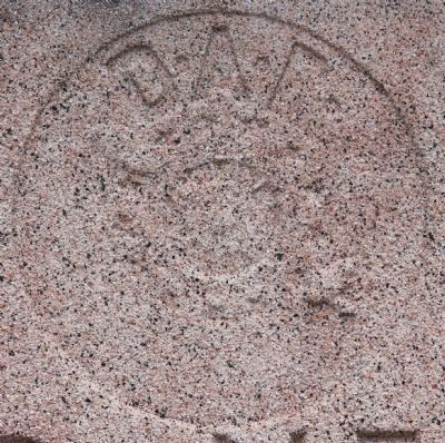 Madonna of the Trail Marker. Click for full size. Madonna of the Trail Marker image. Click for full size.