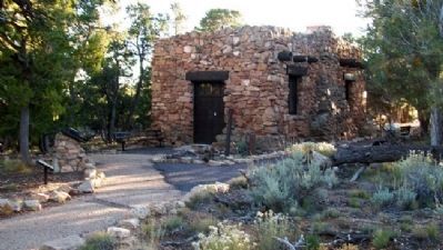 Tusayan Ruin Trail Marker. Click for full size. Tusayan Ruin Trail Marker image. Click for full size.