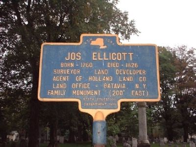 Jos. Ellicott Marker image. Click for full size.