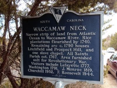 Waccamaw Neck Marker image. Click for full size.