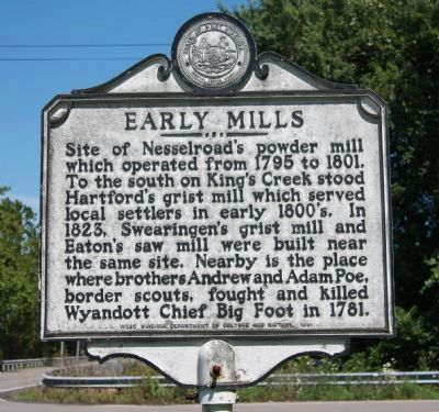 Early Mills Marker image. Click for full size.